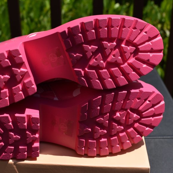 Koi Footwear Orchis Charm Pink Flower Power Combat Boots size 5 NWT - Picture 10 of 10